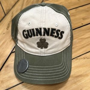 Guinness baseball hat with bottle opener! adjustable. new!